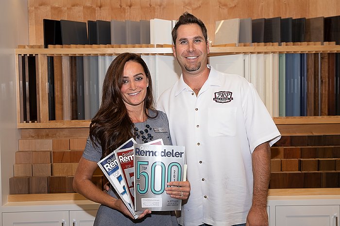 2018 Qualified Remodeler's Top 500 Lori and Justin