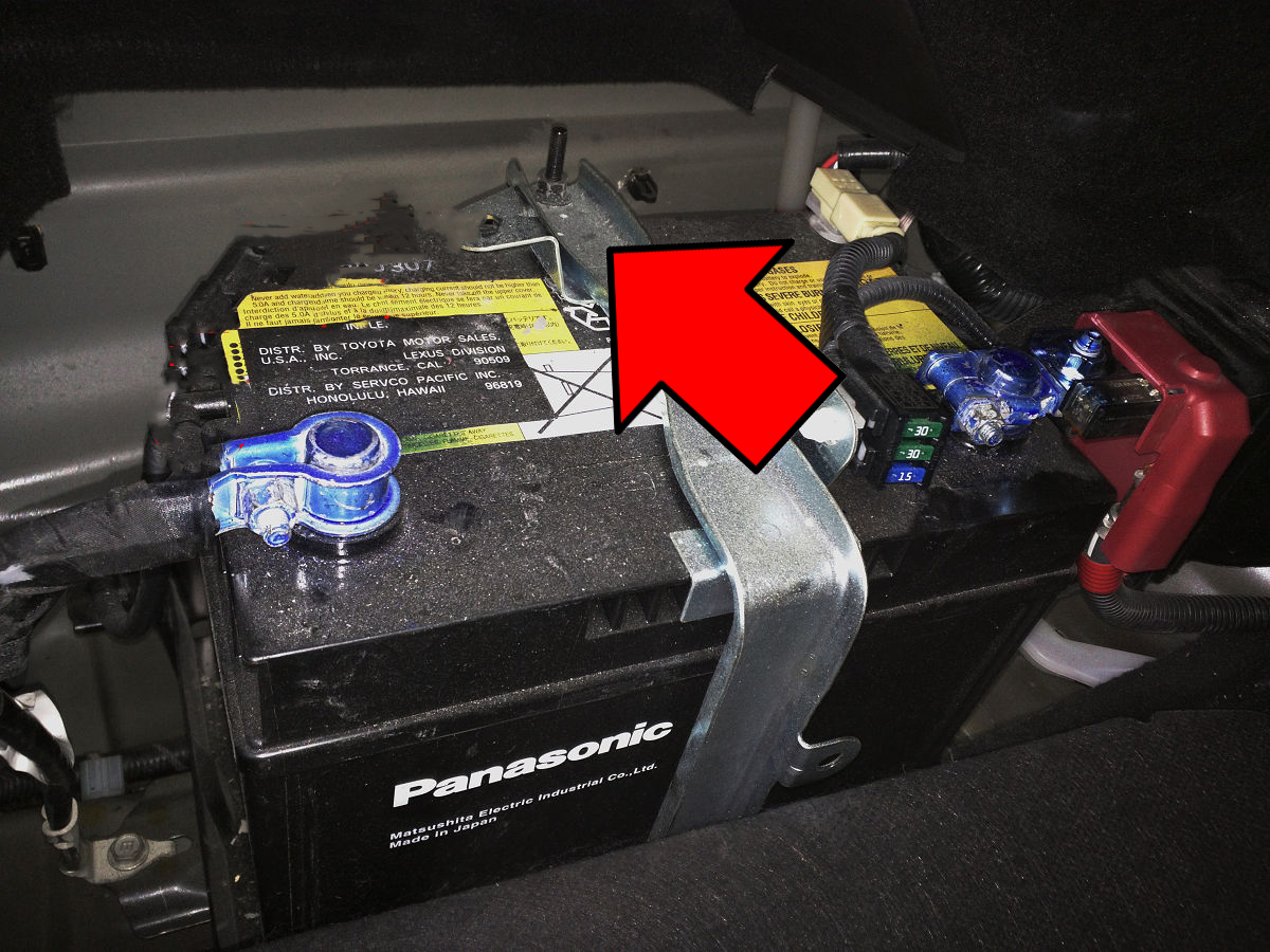 How to replace the car battery on a Lexus LS Car Ownership AutoTrader