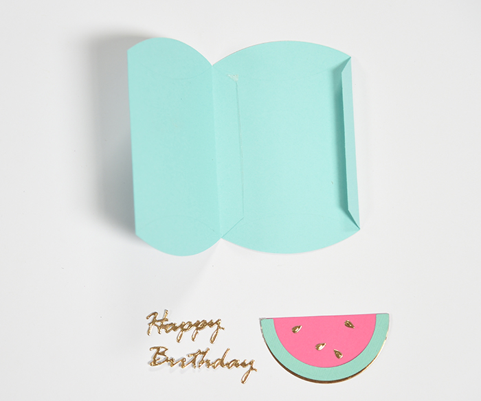 So Sweet Watermelon Birthday Party - Pillow Box