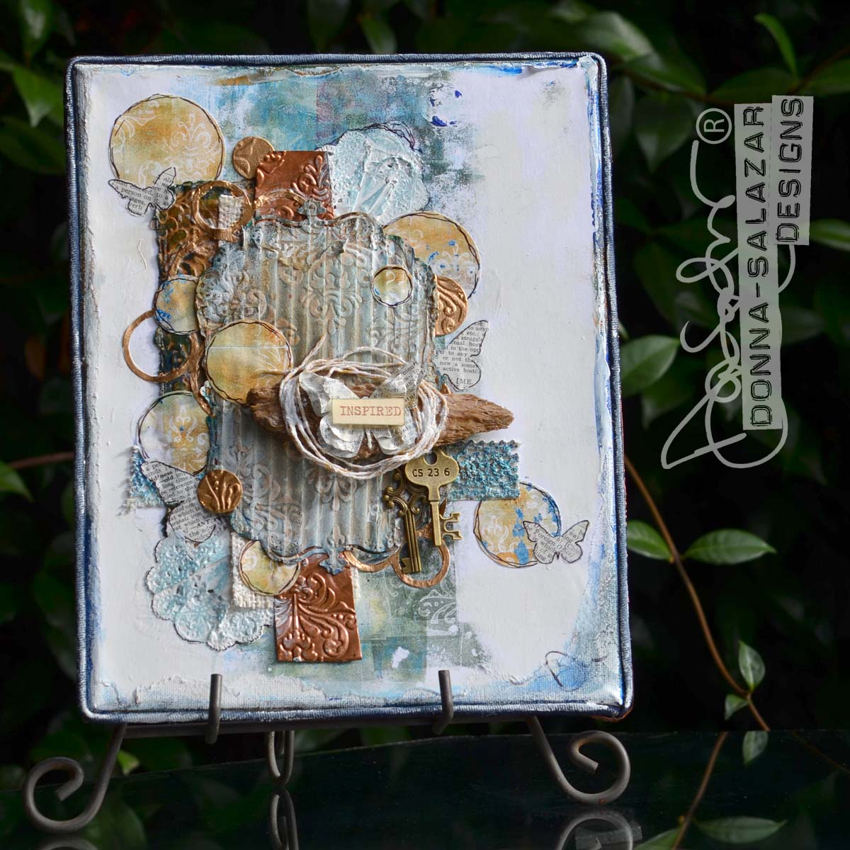 Embossing Folders Tips Paper Crafts To Mixed Media By Donna Salazar