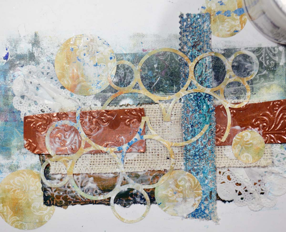 Embossing Folders Tips Paper Crafts To Mixed Media By Donna Salazar